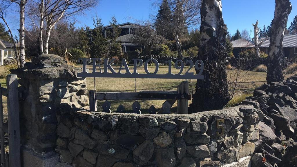 Tekapo1929 Lakefront Villa Lake Tekapo Eksteriør billede